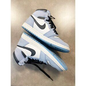 Nike Air Jordan 1 High University Blue Leather Hightop Sneakers Sz 8